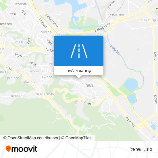 מפת סיני
