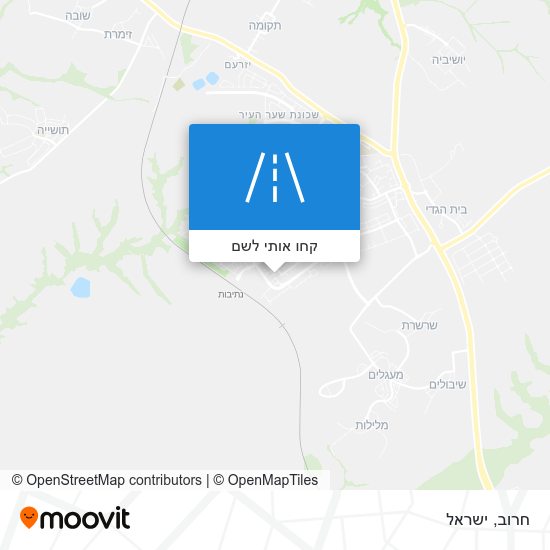 מפת חרוב
