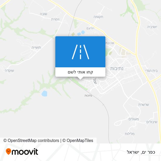 מפת כפר ים
