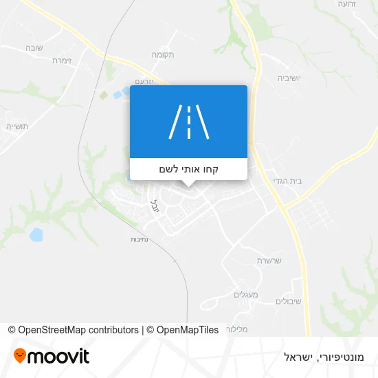מפת מונטיפיורי