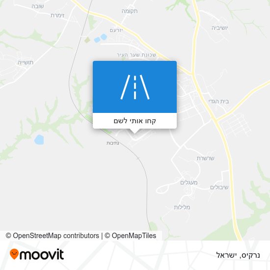 מפת נרקיס