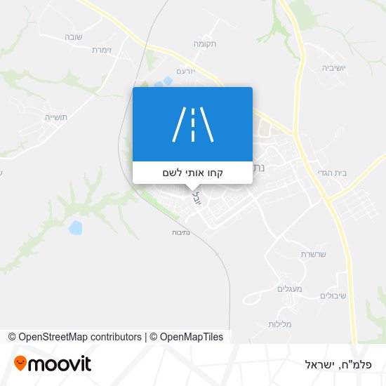 מפת פלמ"ח