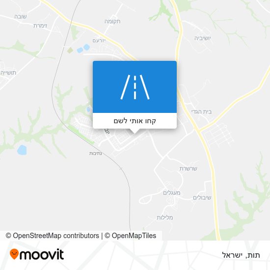 מפת תות