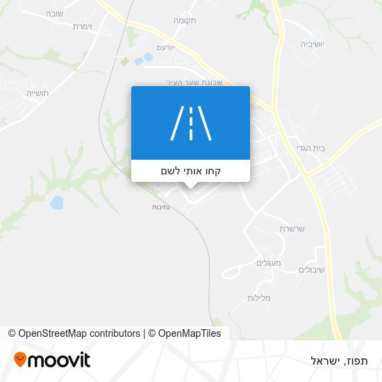 מפת תפוז