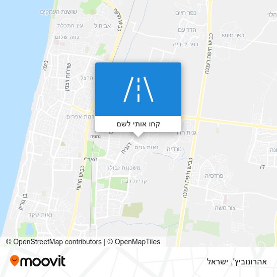 מפת אהרונוביץ'