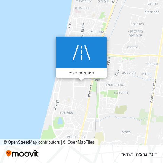 מפת דונה גרציה
