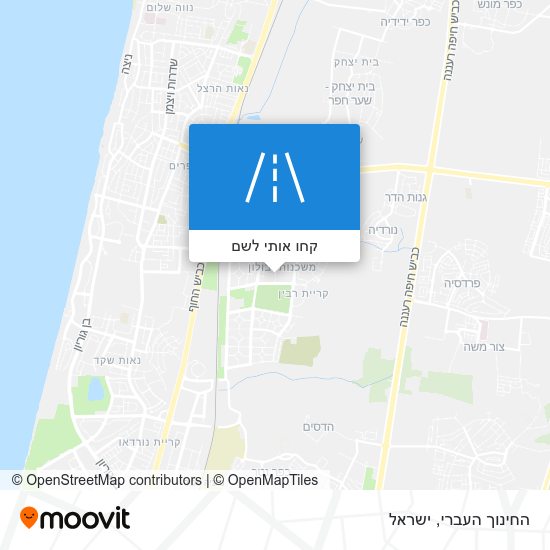 מפת החינוך העברי