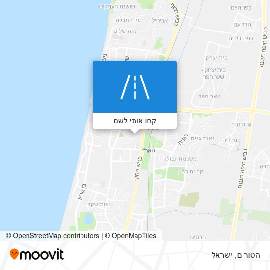 מפת הטורים