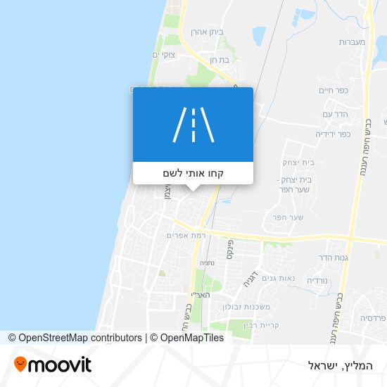 מפת המליץ
