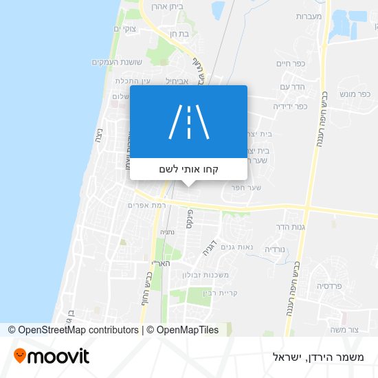 מפת משמר הירדן