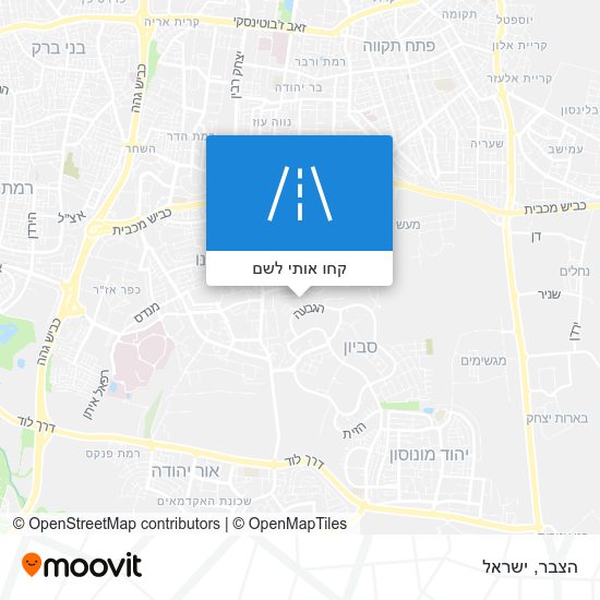 מפת הצבר