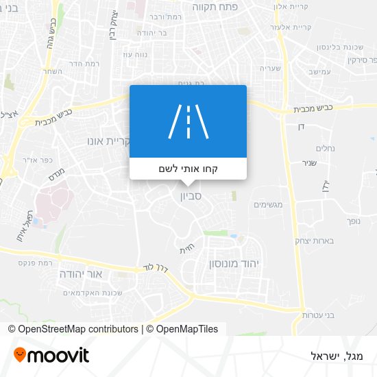 מפת מגל