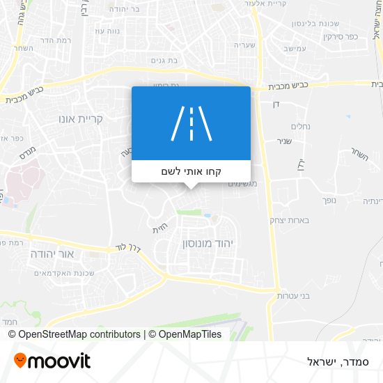מפת סמדר
