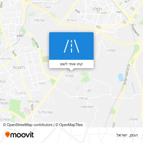 מפת הגפן