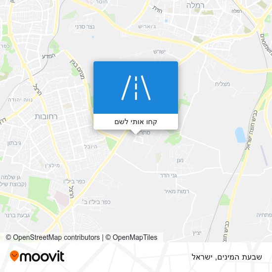 מפת שבעת המינים