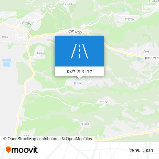 מפת הגפן