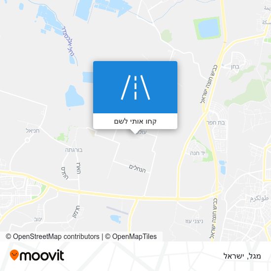 מפת מגל