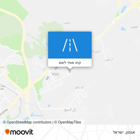 מפת אגמון