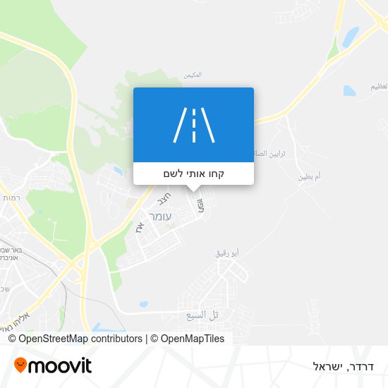 מפת דרדר