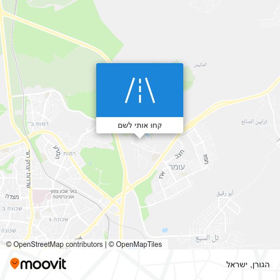מפת הגורן