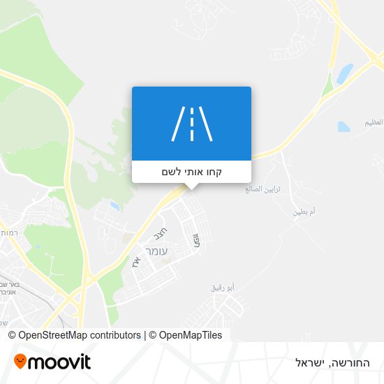 מפת החורשה