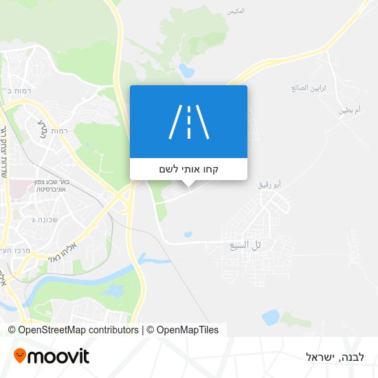 מפת לבנה