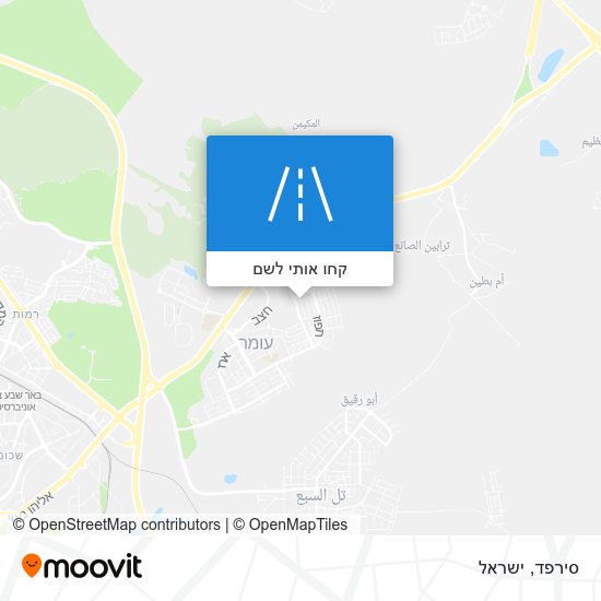 מפת סירפד