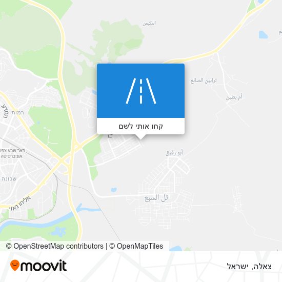 מפת צאלה