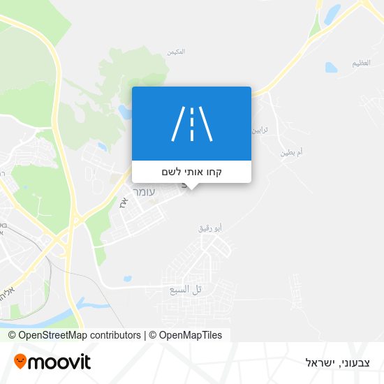 מפת צבעוני