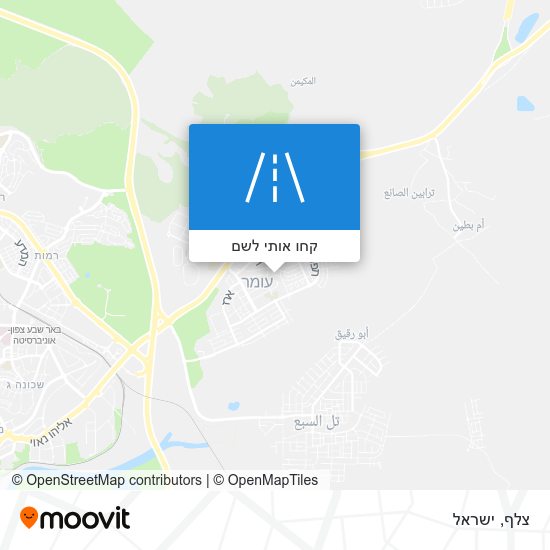 מפת צלף