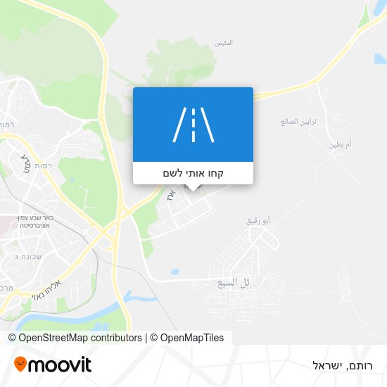 מפת רותם