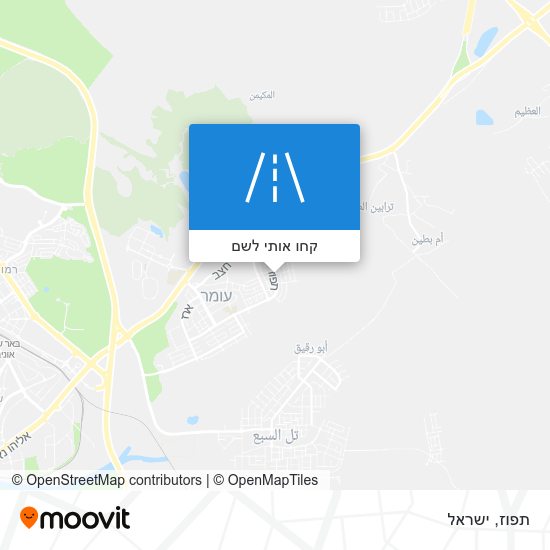 מפת תפוז