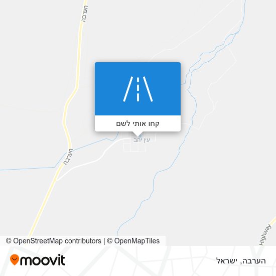 מפת הערבה