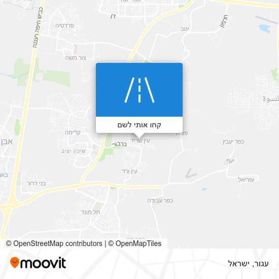 מפת עגור
