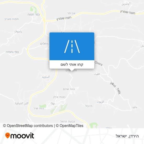 מפת הירדן
