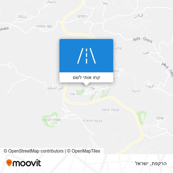 מפת הרקפת