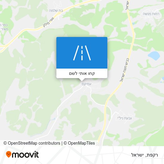 מפת רקפת