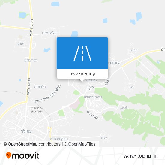 מפת דוד מרכוס