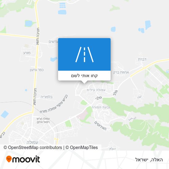 מפת האלה