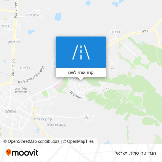 מפת הנרייטה סולד