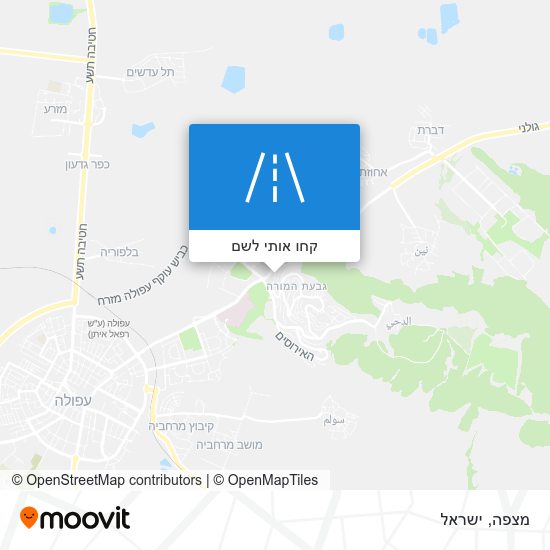 מפת מצפה