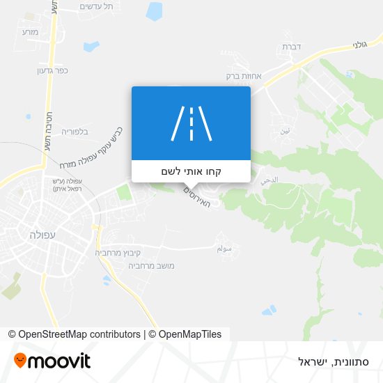 מפת סתוונית