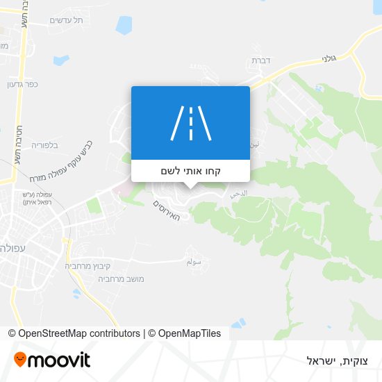 מפת צוקית