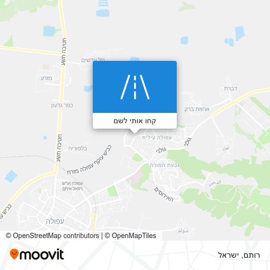מפת רותם