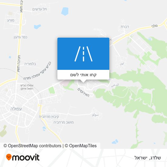 מפת שלדג