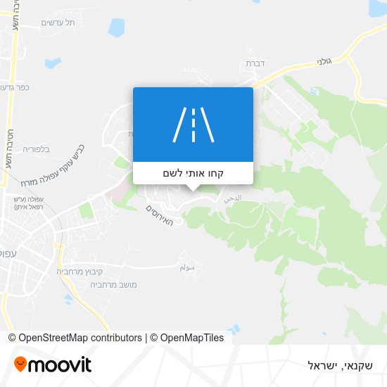 מפת שקנאי