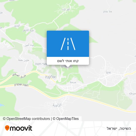 מפת השיטה