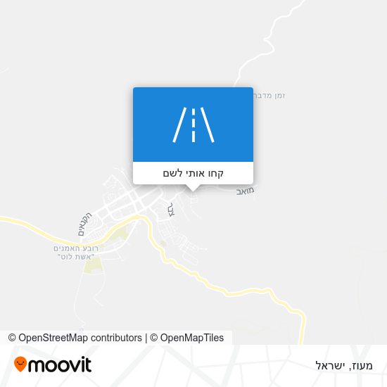מפת מעוז