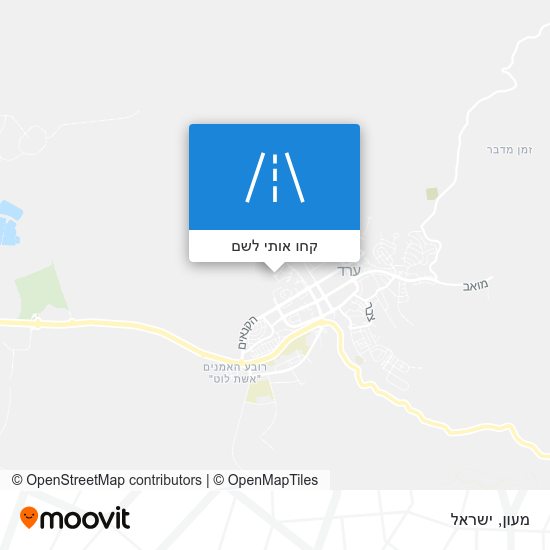 מפת מעון