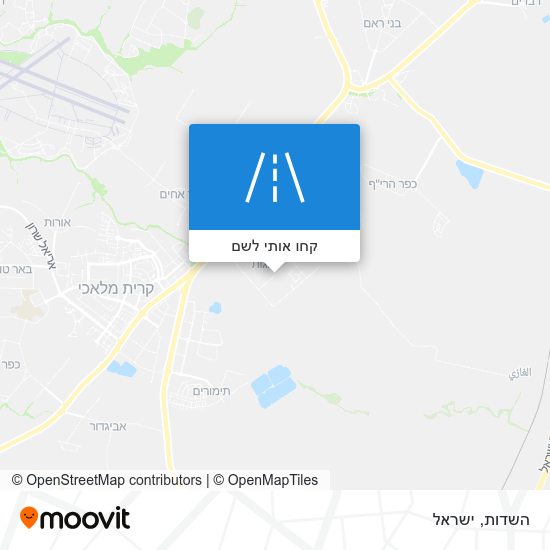 מפת השדות